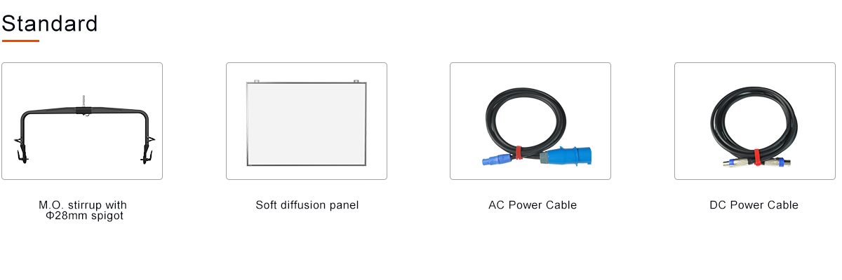 C12P 1500W RGBW Film Shooting LED Lights Panel Standard